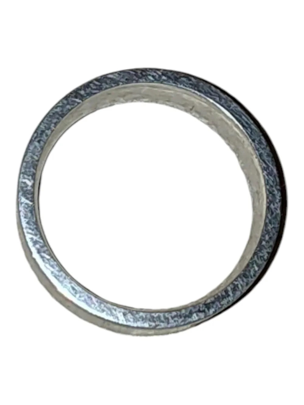 Forever Love Engraved Fashion Silver Tone Band Ring Purity Minimalist 10.50